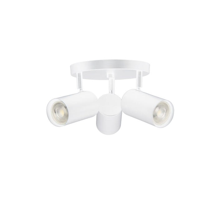 Dainolite Ltd - TAY-123SF-MW - Three Light Spot Light - Taylor - Matte White