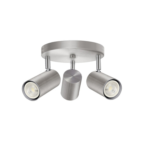 Taylor Three Light Spot Light Satin Chrome