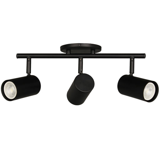 Taylor Three Light Track Light Matte Black