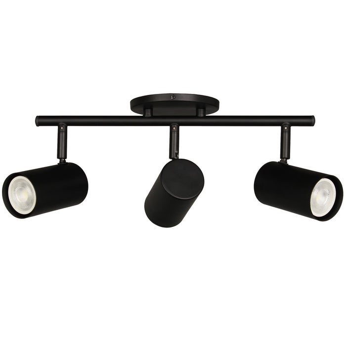 Dainolite Ltd - TAY-203SF-MB - Three Light Track Light - Taylor - Matte Black