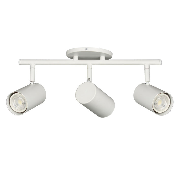 Dainolite Ltd - TAY-203SF-MW - Three Light Track Light - Taylor - Matte White