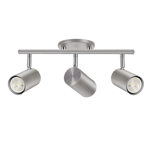 Taylor Three Light Track Light Satin Chrome