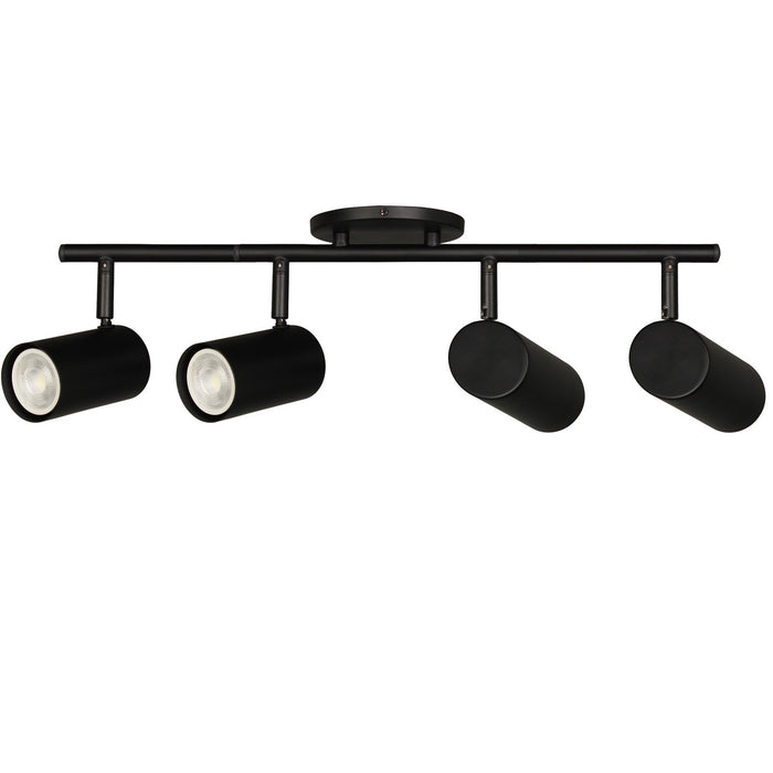 Dainolite Ltd - TAY-254SF-MB - Four Light Track Light - Taylor - Matte Black