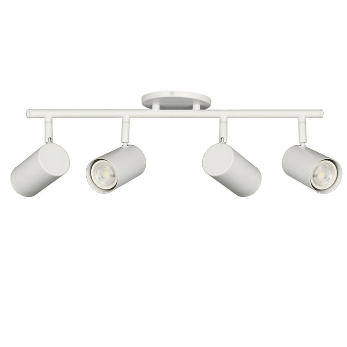 Dainolite Ltd - TAY-254SF-MW - Four Light Track Light - Taylor - Matte White