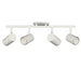Dainolite Ltd - TAY-254SF-MW - Four Light Track Light - Taylor - Matte White