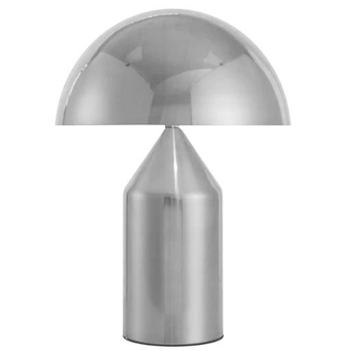 Travis Two Light Table Lamp Satin Nickel
