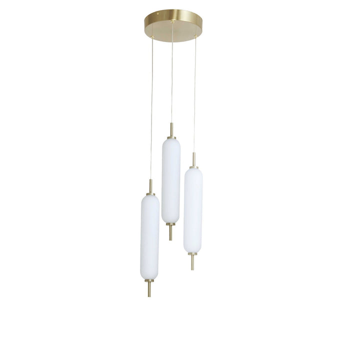 Dainolite Ltd - TYA-1230LEDP-AGB - LED Pendant - Typha - Aged Brass