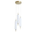 Dainolite Ltd - TYA-1230LEDP-AGB - LED Pendant - Typha - Aged Brass