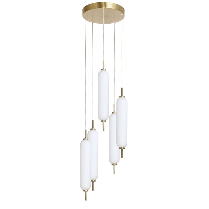 Dainolite Ltd - TYA-1250LEDP-AGB - LED Pendant - Typha - Aged Brass