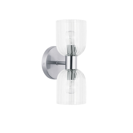Vienna Two Light Wall Sconce Polished Chrome