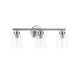 Dainolite Ltd - VIE-213W-PC - Three Light Vanity - Vienna - Polished Chrome