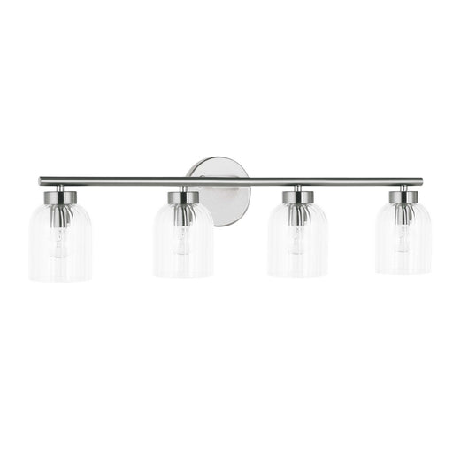 Vienna Four Light Vanity Polished Chrome