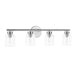 Dainolite Ltd - VIE-294W-PC - Four Light Vanity - Vienna - Polished Chrome