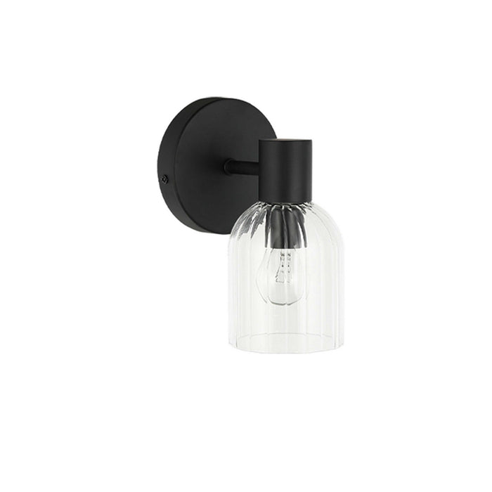 Dainolite Ltd - VIE-81W-MB - One Light Wall Sconce - Vienna - Matte Black
