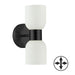 Dainolite Ltd - VND-102W-MB - Two Light Wall Sconce - Vonda - Matte Black