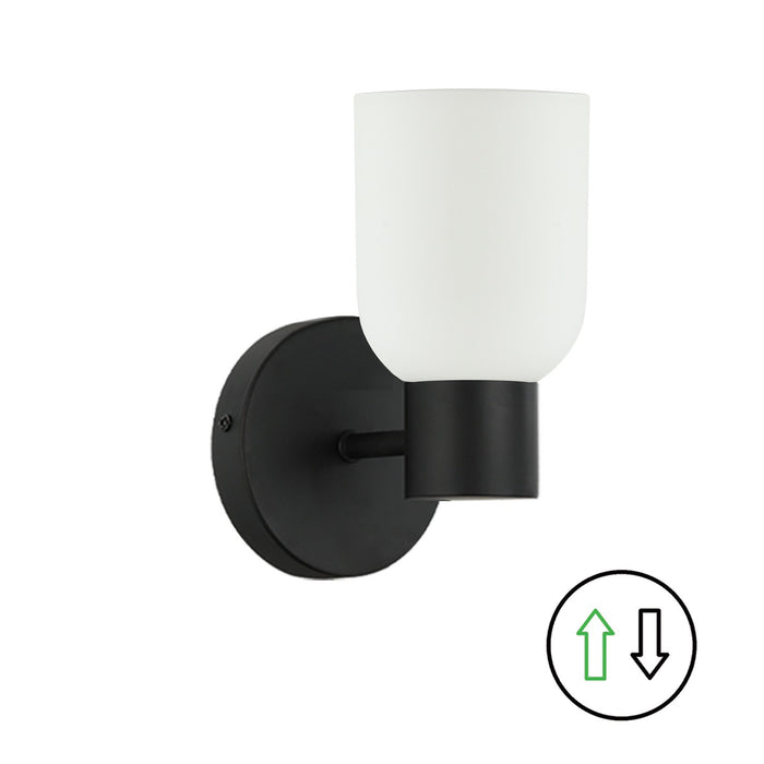 Dainolite Ltd - VND-81W-MB - One Light Wall Sconce - Vonda - Matte Black