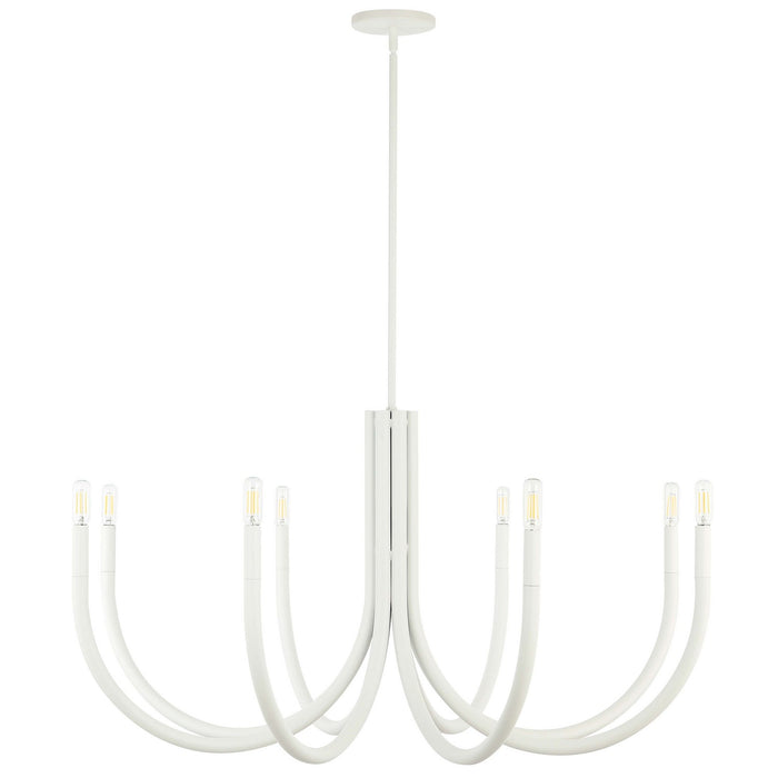 Dainolite Ltd - WAN-388C-SW - Eight Light Chandelier - Wand - Sandy White