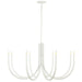Dainolite Ltd - WAN-388C-SW - Eight Light Chandelier - Wand - Sandy White