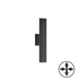 Dainolite Ltd - WEA-1818LEDW-MB - One Light Wall Sconce - Wheatherly - Matte Black