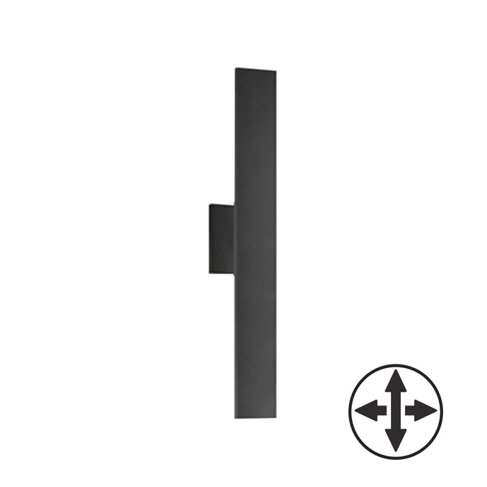 Dainolite Ltd - WEA-2423LEDW-MB - One Light Wall Sconce - Wheatherly - Matte Black