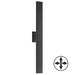 Dainolite Ltd - WEA-3230LEDW-MB - One Light Wall Sconce - Wheatherly - Matte Black