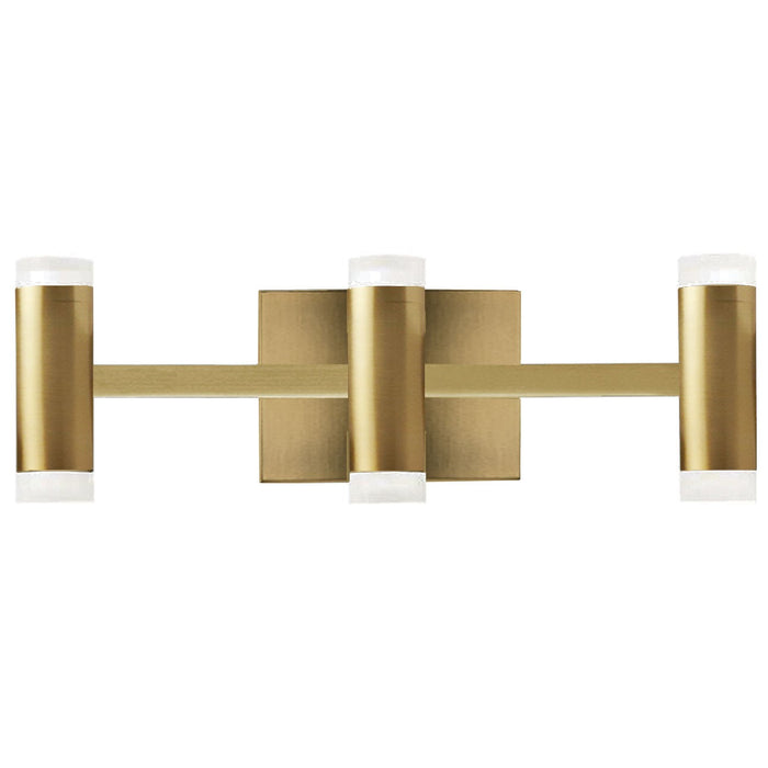 Dainolite Ltd - WLS-1933LEDW-AGB - LED Vanity - Wilson - Aged Brass