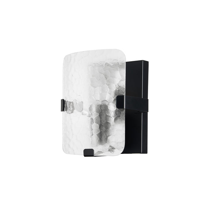 Dainolite Ltd - WNE-81W-MB-CLR - One Light Wall Sconce - Winnie - Clear Pattern