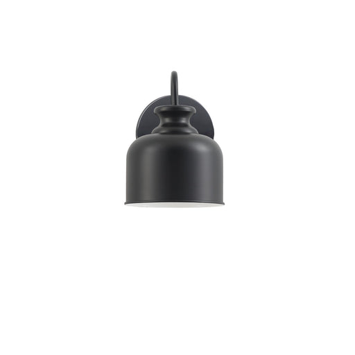 Wrigley One Light Wall Sconce Matte Black