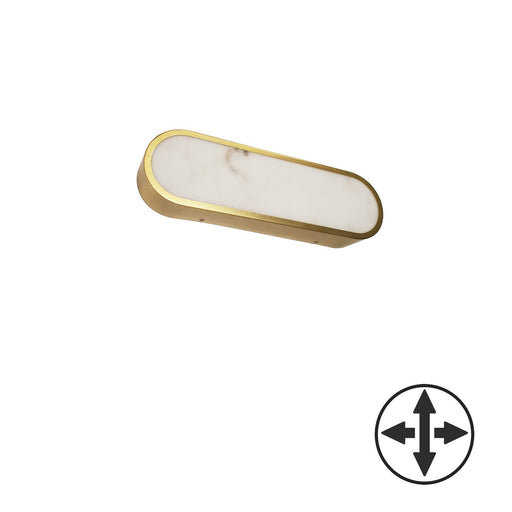 Walsh One Light Wall Sconce Alabaster