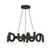 Alora - CH420823MB - Eight Light Chandelier - Sadie - Matte Black