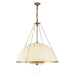 Alora - CH661433BG - Four Light Chandelier - Crosby - Brushed Gold