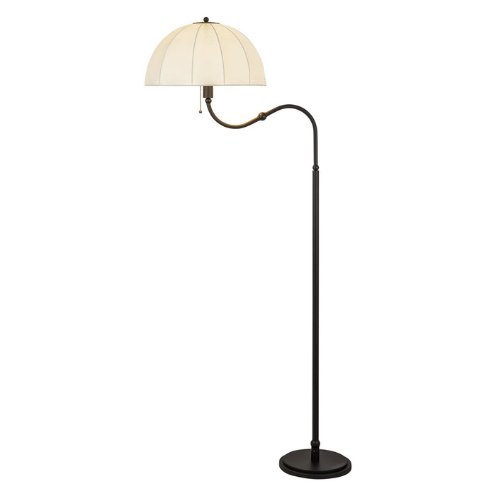 Alora - FL661068MB - One Light Floor Lamp - Crosby - Matte Black