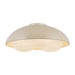 Alora - FM495316PWOP - Three Light Flush Mount - Robyn - Pearl White/Opal Glass