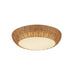 Alora - FM511014RA - Two Light Flush Mount - Merida - Rattan