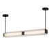 Alora - LP374247UBCR-UNV - LED Linear Pendant - Alai - Urban Bronze/Ribbed Glass