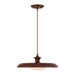 Alora - PD557015BGD - One Light Pendant - Minori - Burgundy