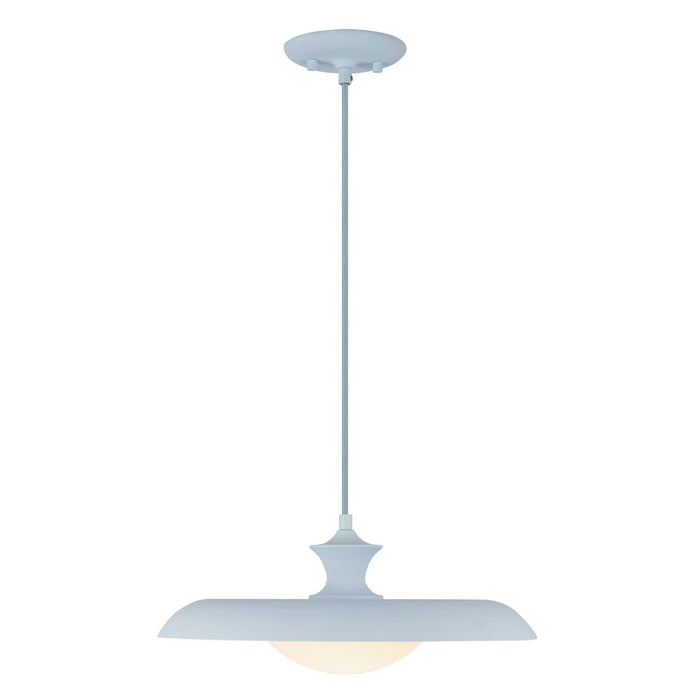Alora - PD557015CER - One Light Pendant - Minori - Cerulean