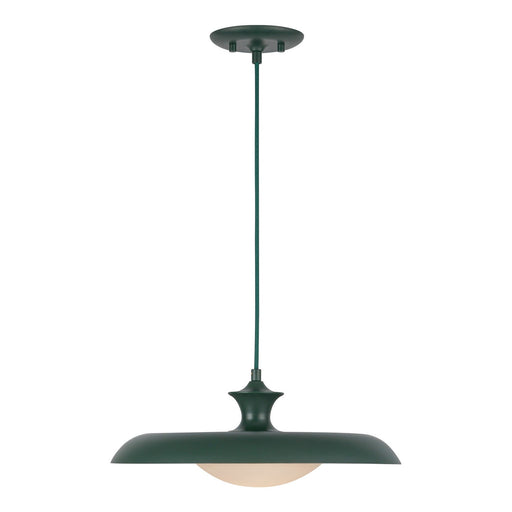 Minori One Light Pendant Pine Green