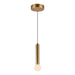 Alora - PD612109BGOP-UNV - LED Pendant - Arden - Brushed Gold/Opal Glass