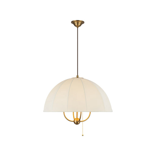 Crosby Four Light Pendant Brushed Gold