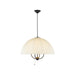 Alora - PD661424MB - Four Light Pendant - Crosby - Matte Black