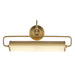 Alora - PL447120BG - LED Wall/Picture Light - Ellen - Brushed Gold