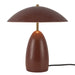 Alora - TL437012BGD - LED Table Lamp - Poppy - Burgundy