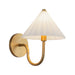 Alora - WV451808AGOP - One Light Vanity - Serena - Aged Gold/Opal Glass