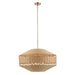 Kichler - 52744CPZ - Four Light Pendant - Lulo - Champagne Bronze
