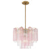 Crystorama - ADD-300-AG-SP - Four Light Mini Chandelier - Addis - Aged Brass