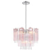 Crystorama - ADD-300-CH-SP - Four Light Mini Chandelier - Addis - Polished Chrome