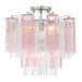 Crystorama - ADD-300-CH-SP_CEILING - Four Light Semi Flush Mount - Addis - Polished Chrome