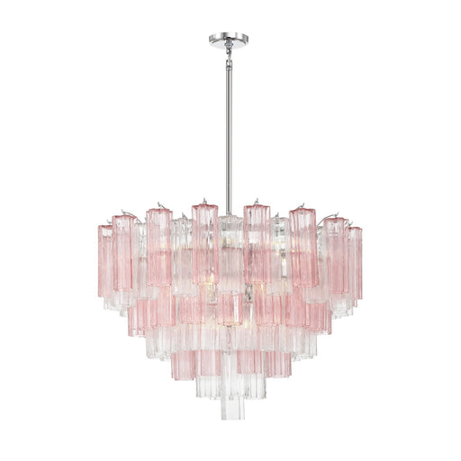 Addis 16 Light Chandelier Polished Chrome