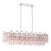 Crystorama - ADD-317-CH-SP - 14 Light Linear Chandelier - Addis - Polished Chrome